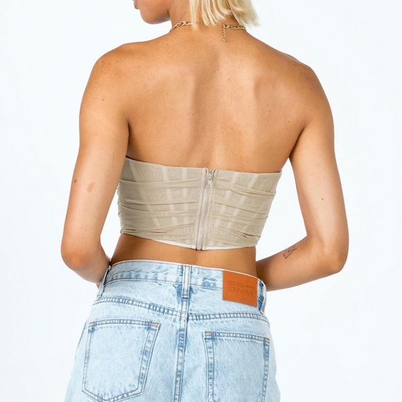 Princess polly: AVERY BUSTIER CHAMPAGNE - Picture 4 of 4